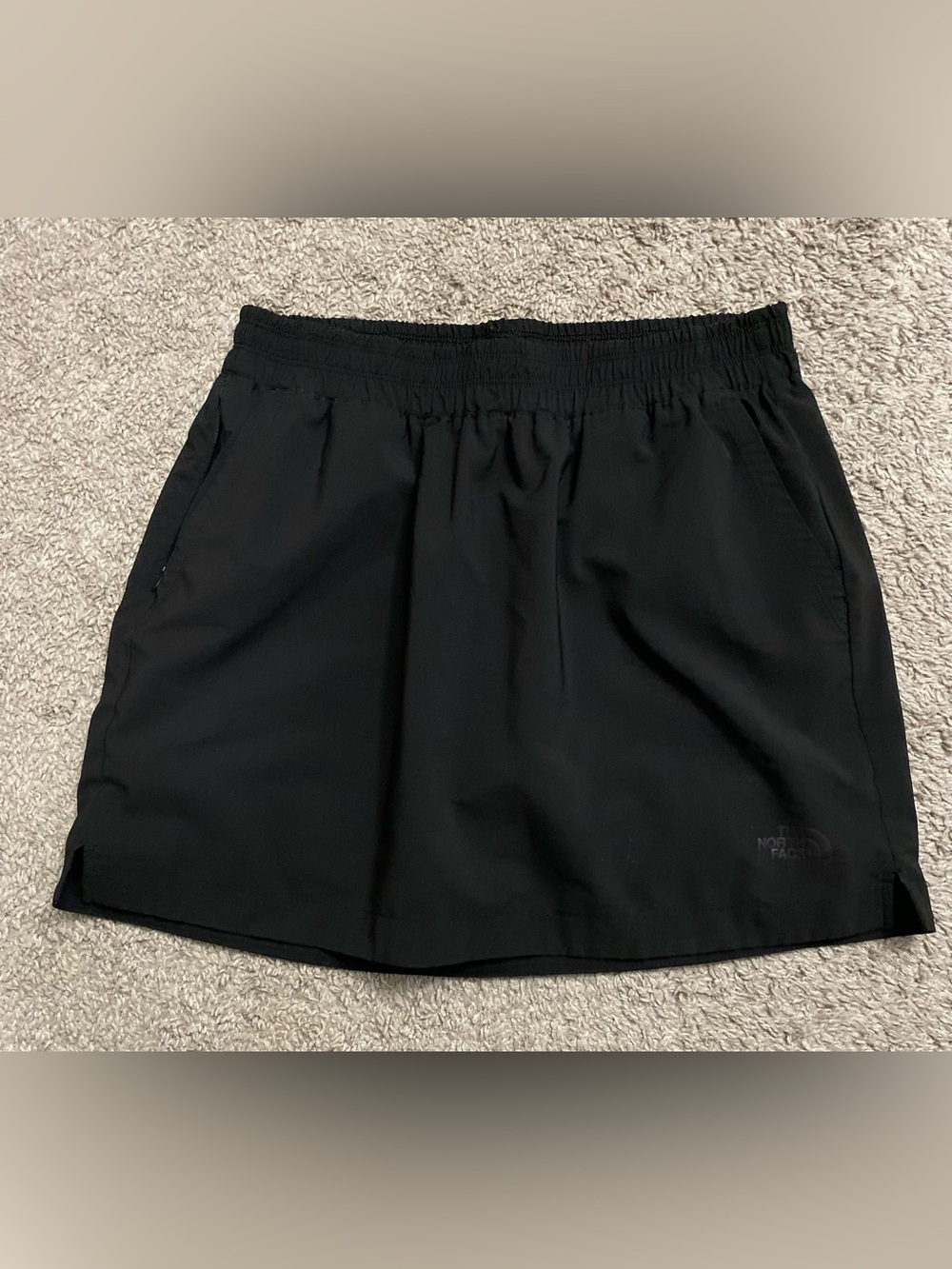 The North Face Women's Black Performance Skirt with Elastic Waistband